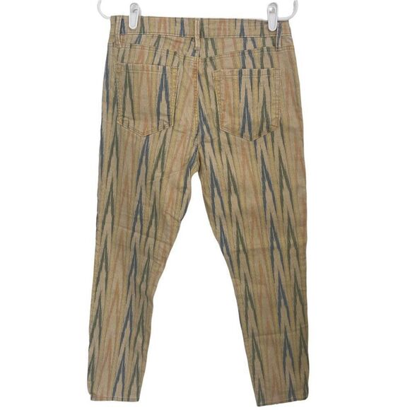 Ann Taylor Loft Multi Color Design Modern Skinny Ankle Jeans Sz 28/6 - Picture 3 of 10